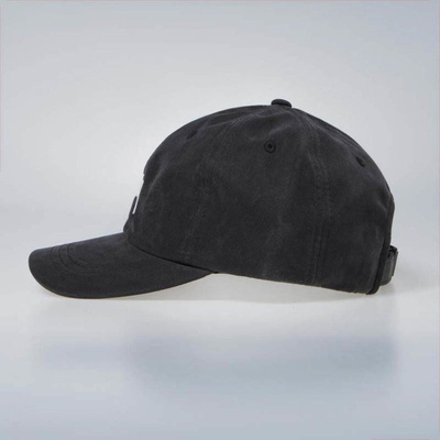 Stussy Strapback Peached Smooth Stock Low Pro Cap black