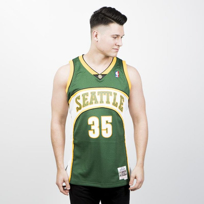Mitchell & Ness Seattle Supersonics #35 Kevin Durant green/white Swingman Jersey 