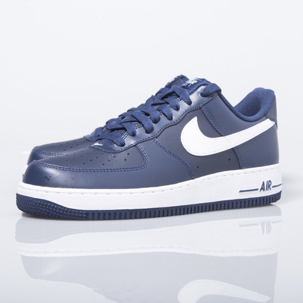 Sneakers buty Nike Air Force 1 '07 Low midnight navy / white (488298-436)
