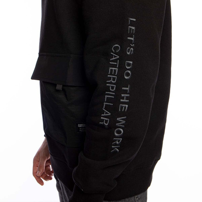 Caterpillar Lets Do The Work Hoodie black