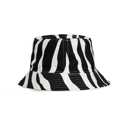 Kapelusz dwustronny Converse Reversible Zebra Bucket Hat czarny