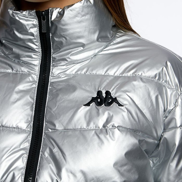 Kurtka damska Kappa La Boltan Jacket silver-black-white