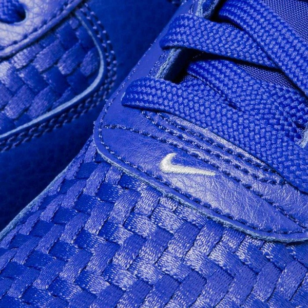 Sneakers buty Nike Air Force 1 '07 LV8 Low concord / concord-smmt wht-chrm (718152-404)