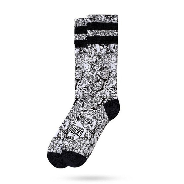 Skarpety American Socks Aliens Exist - Mid High multicolor Signature