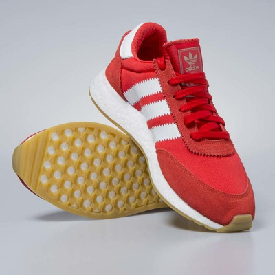 Sneakers buty Adidas Originals Iniki Runners red / footwear white / gum BB2091