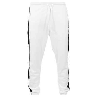 Urban Classics Track Pants white / black