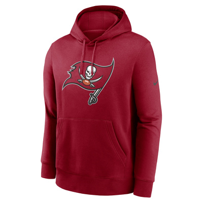 Nike Men's NFL Tampa Bay Buccaneers Nike Club Fleece Pullover Hoodie red 