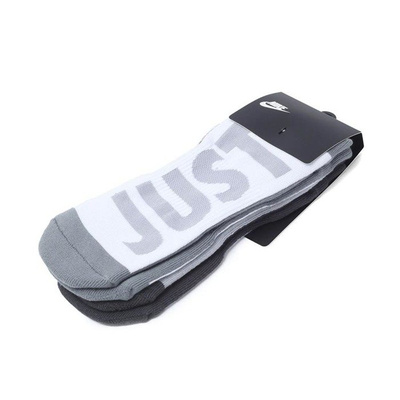 Skarpety Nike NSW Sportswear No-Show Sport grey / white SX5771-942