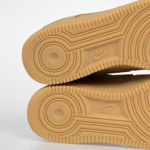 Sneakers buty Nike Air Force 1 '07 WB flax/wheat-gum light brown (CJ9179-200)