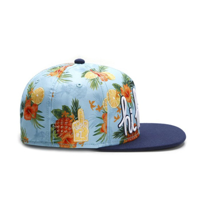 Cayler & Sons White Label snapback czapka Hi Haters Cap light blue / navy WL-CAY-SU16-21