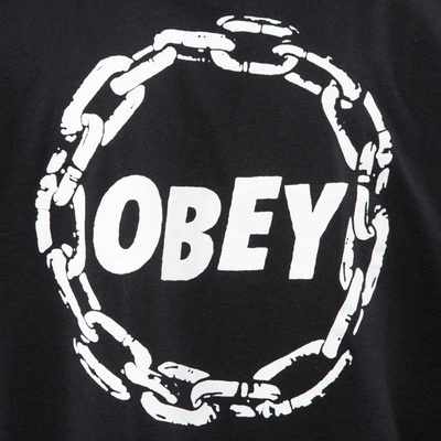 Obey t-shirt Obey Jumble Chain black