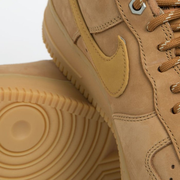 Sneakers buty Nike Air Force 1 '07 WB flax/wheat-gum light brown (CJ9179-200)