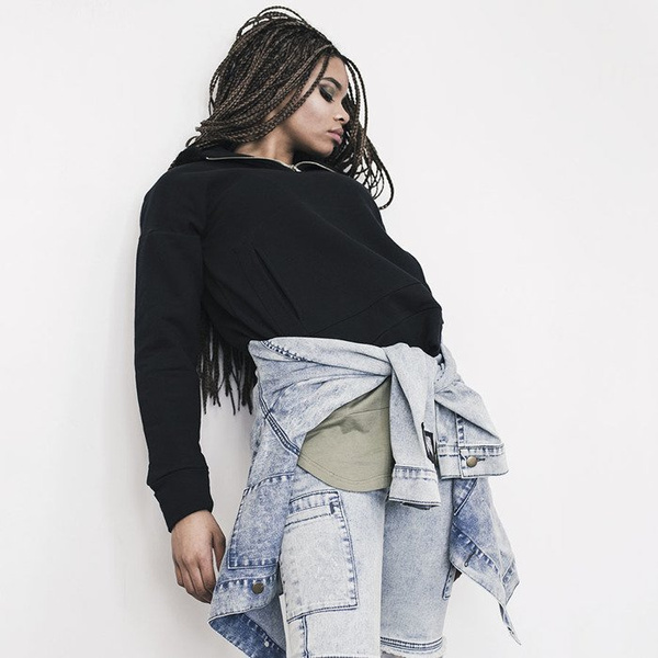 Majors bluza Hoodie Girl black