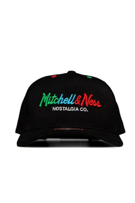 Czapka Mitchell & Ness snapback Branded czarna RGB Stretch Snapback