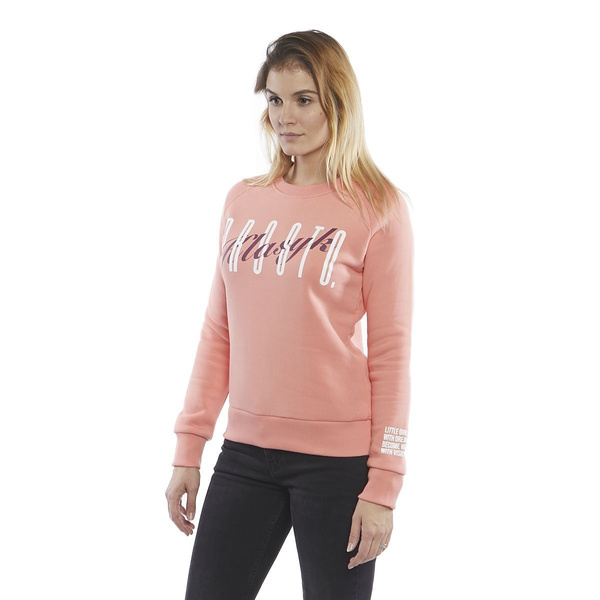 Bluza damska Prosto Klasyk Crewneck Dance light pink