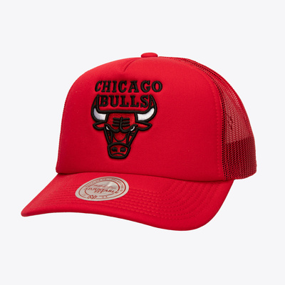 Czapka Mitchell & Ness NBA Evergreen Trucker Chicago Bulls red