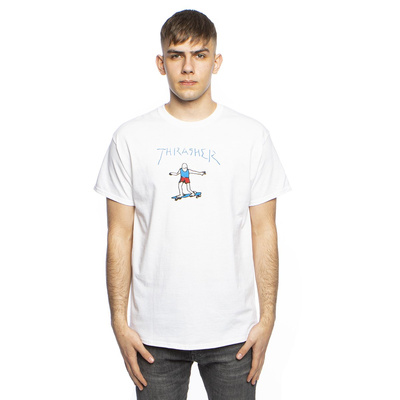 Thrasher Gonz Logo T-shirt white