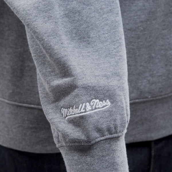 Mitchell & Ness bluza crewneck Chicago Bulls heather grey Team Arch