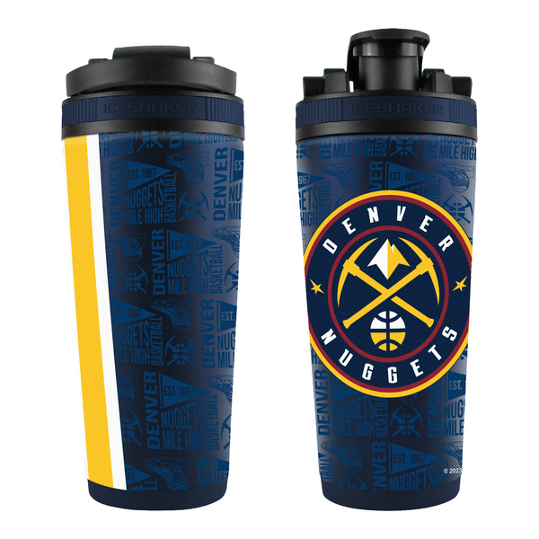 Kubek termiczny WinCraft NBA 26oz 4D Stainless Steel Ice Shaker Denver Nuggets