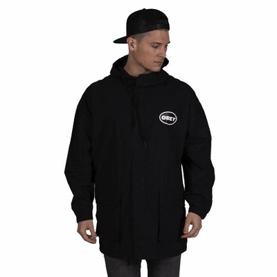 Kurtka Obey Sylvester Parka black