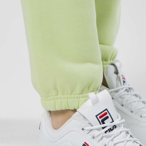 Damskie spodnie dresowe Stussy Basic Logo Sweatpant pale green WMNS