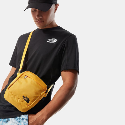 The North Face Convertible Shoulder Bag summit gold/black