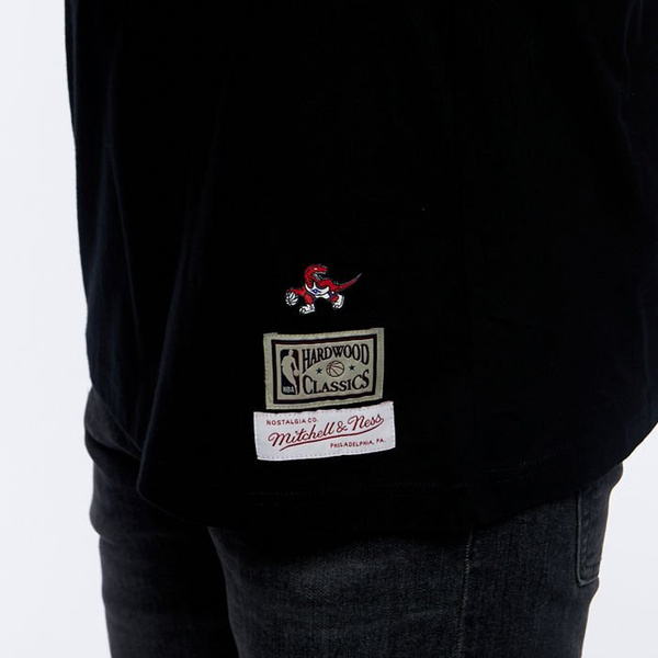 Koszulka Mitchell & Ness Toronto Raptors Gold Dribble Tee black