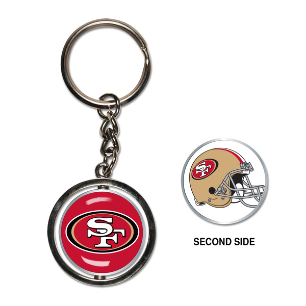 Brelok WinCraft NFL Spinner Key Ring San Francisco 49ers