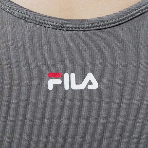 Sportowy stanik Fila Other Crop Top Women smoked pearl