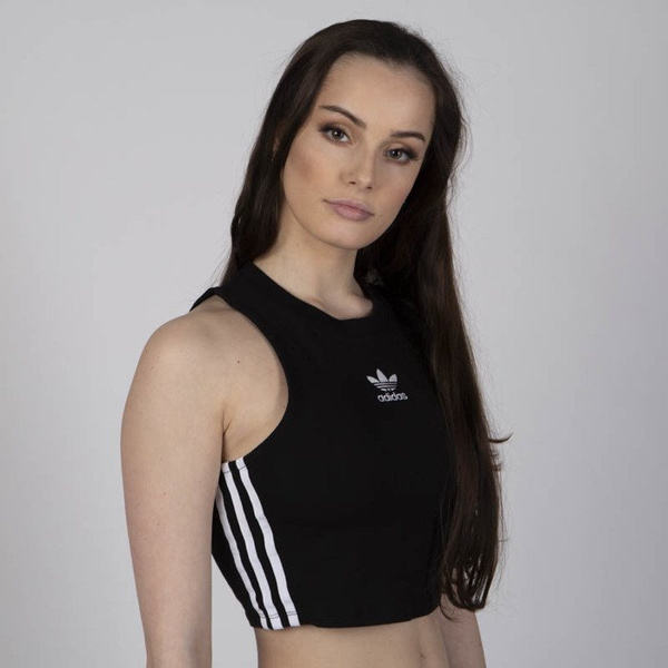 Adidas Originals Top damski Crop Tank black