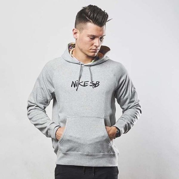 Bluza Nike SB Dry Everett Hoody grey heather 872848-063