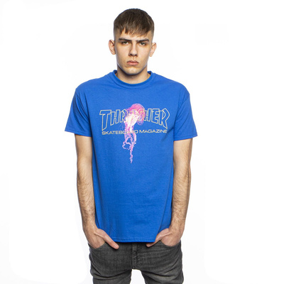 Thrasher Atlantic Drift T-shirt royal blue