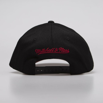 Czapka Mitchell & Ness snapback Miami Heat black Chrome Logo Snapback