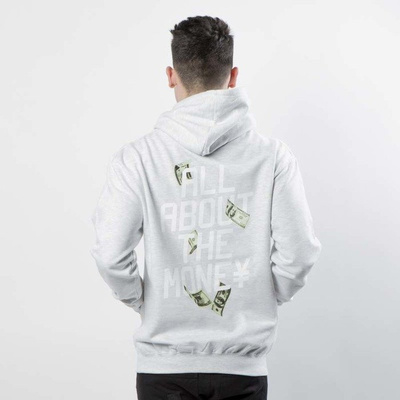 Unleashed All About The Money Hoodie grey