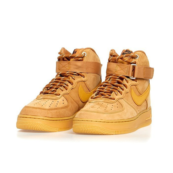 Sneakers buty Nike Air Force 1 High '07 WB flax/wheat-gum light brown (CJ9178-200)