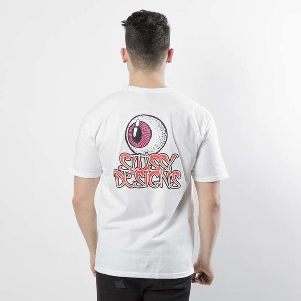 Koszulka Stussy Eyeball Tee white