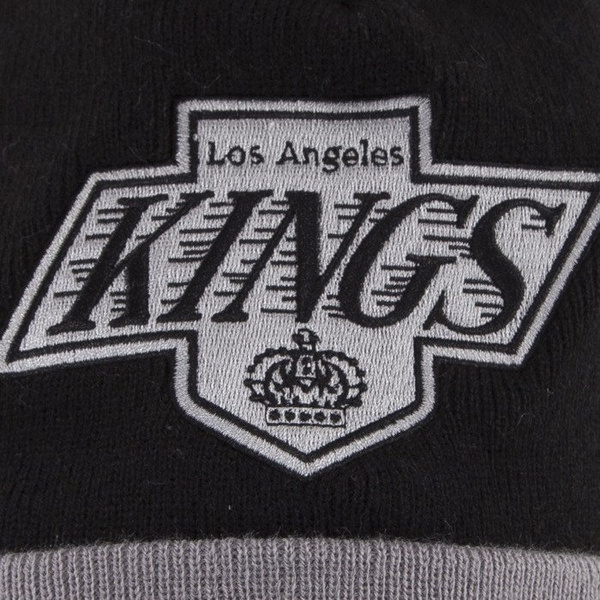 Mitchell & Ness czapka los Angeles Kings black Jersey Stripe KC84Z