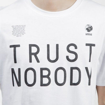Intruz koszulka Manifest_Tee white