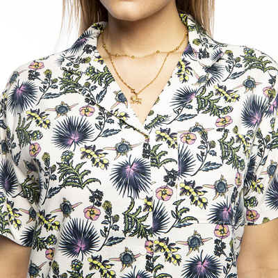 WMNS Shirt Vans Califas Woven Short marshmallow