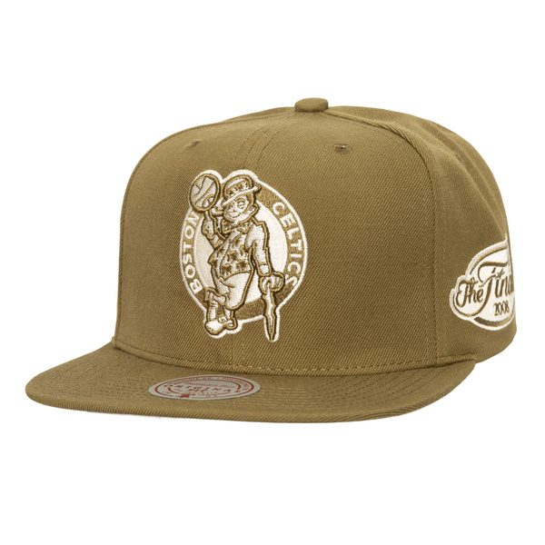 Mitchell & Ness NBA Fashion Basic Snapback Boston Celtics olive