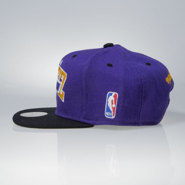 Mitchell & Ness czapka snapback Utah Jazz purple TEAM ARCH NA80Z