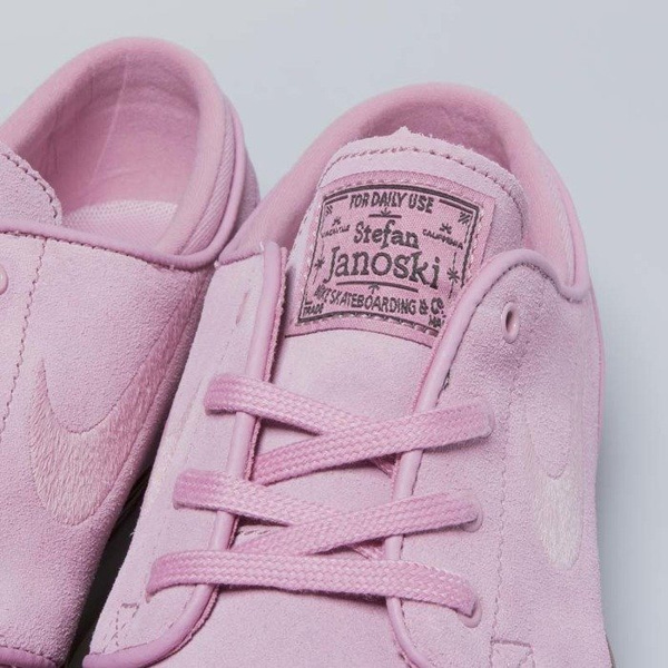 Sneakers buty Nike SB Zoom Stefan Janoski elemental pink / elemental pink / rose fondamental 333824-604