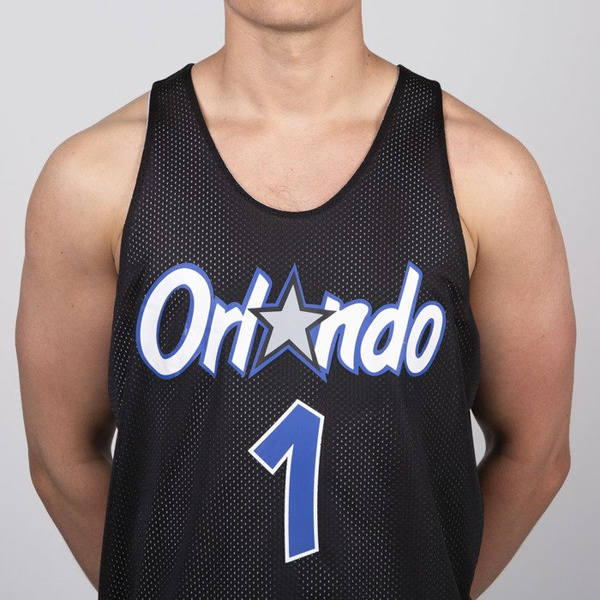 Koszulka Mitchell & Ness Orlando Magic #1 Penny Hardaway black / white NBA Reversible Mesh Tank