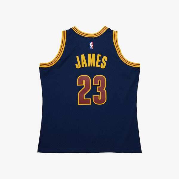 Mitchell & Ness Cleveland Cavaliers #23 LeBron James Blue Alternate Jersy astros blue