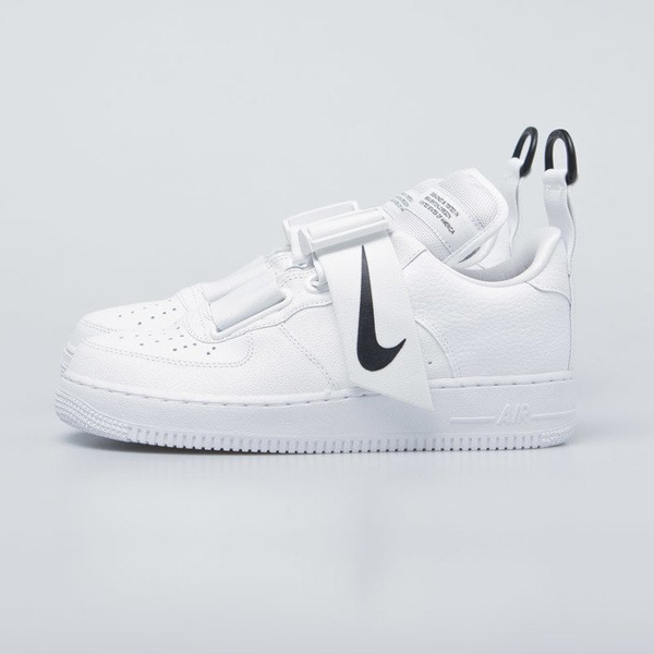 Sneakers buty Nike Air Force 1 Utility white/white-black (AO1531-101)