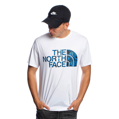 T-shirt The North Face Standard SS Tee white/clear lake blue
