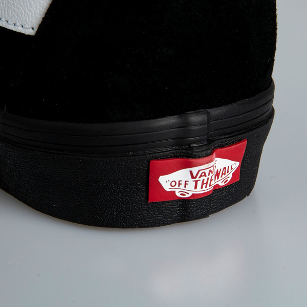 Sneakers buty Vans SK8-Hi Pig Suede czarne (VN0A4BV618L1)