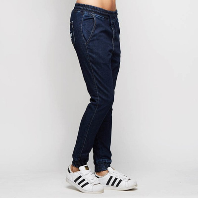 Diamante Wear women jogger pants Jogger RM Jeans navy jeans