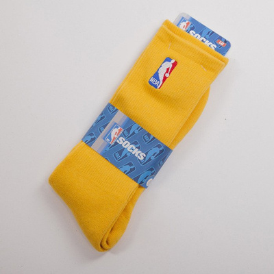 FBF socks NBA Regular Logo gold A301