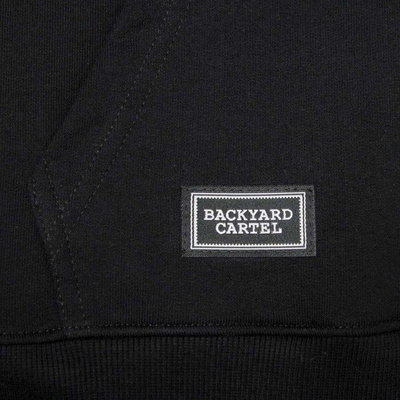 Backyard Cartel Hoody Cream black